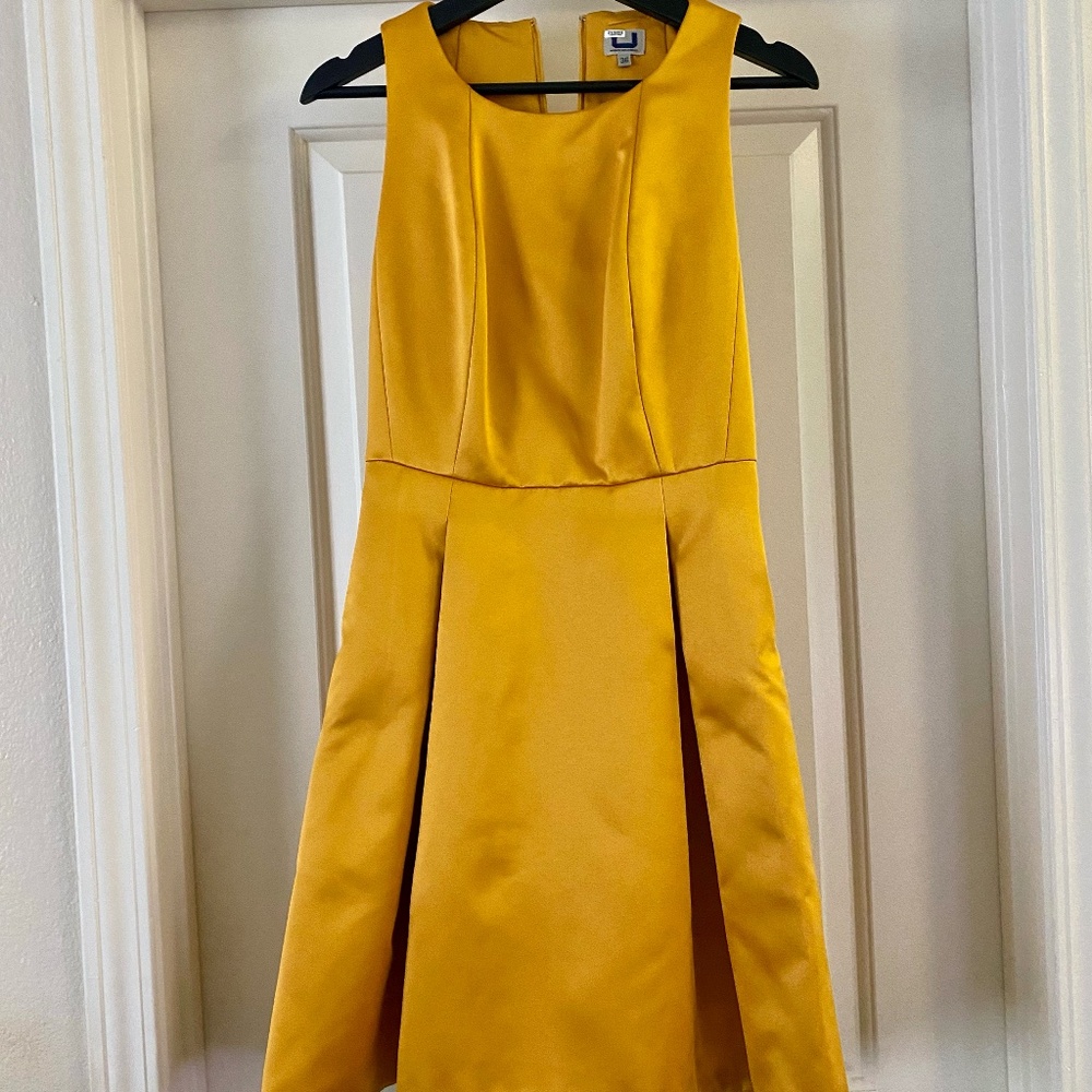 Yellow Adolfo Dominguez dress